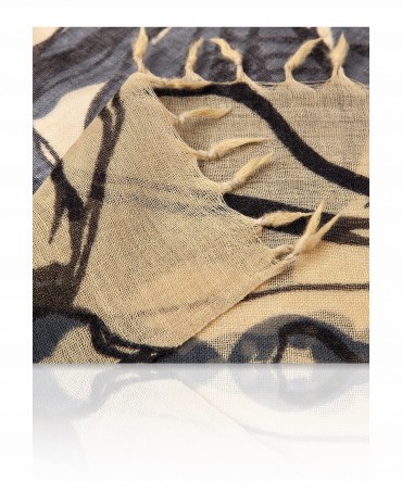 Палантин Женский ZW-ORCHID.GRANDE/GOLD.YEL